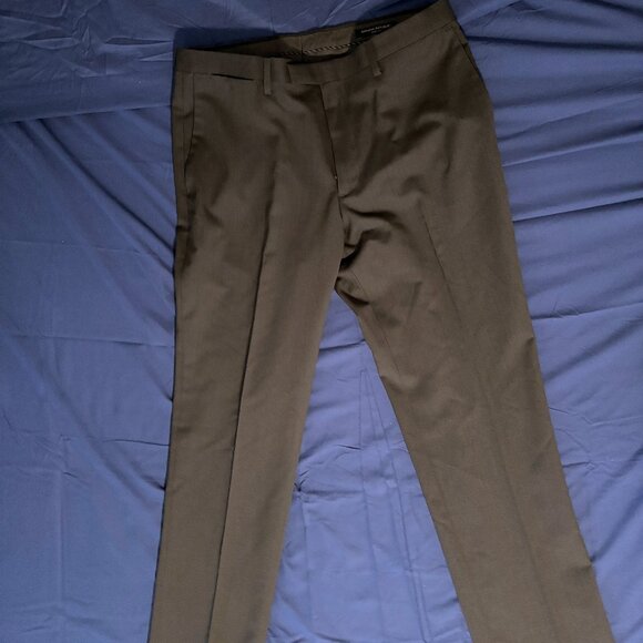 Banana Republic Tailored Slim Charcoal Italian Wool Suit (38S Jacket 32x30 Pant) - Picture 3 of 13